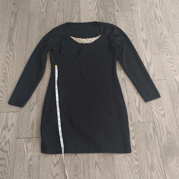 Beautiful black knitting dress 🍀🍀👗 - Picture 4 of 8